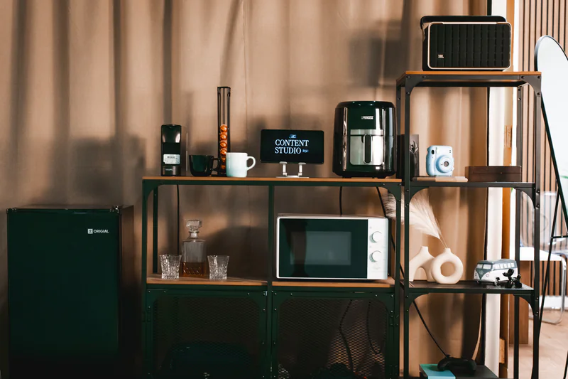 Variedad de fondos coloridos intercambiables para diferentes tipos de productos y servicios